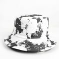 thumbnail image 1 of Lolmot Adult Men Women Bucket Hat Color Painted Tie-Dyed Double Sided Fisherman Hats Outdoor Sunscreen Sun Hats, 1 of 3