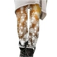 thumbnail image 1 of Up to 65 off!Lolmot Christmas Leggings Women's High Waisted Workout Leggings Lightweight Christmas Deer Santa Snowflake Print Ankle-Length Tights Soft Stretchy Yoga Pants for Xmas Party, 1 of 4