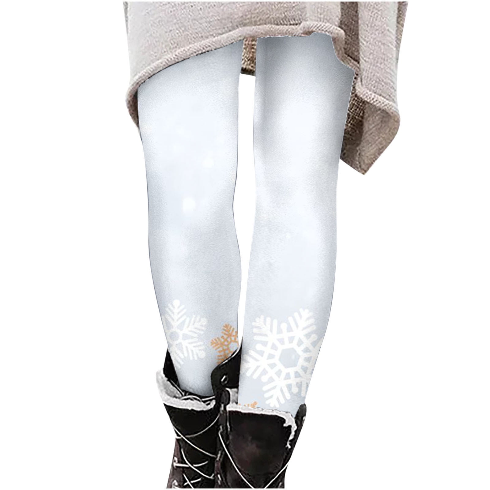 Lolmot Christmas Leggings Women's High Waisted Workout Leggings ...