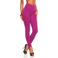 thumbnail image 1 of Lolmot Compression Yoga Pants with Inner Pockets in High Waist Athletic Pants Tummy Control Stretch Workout Yoga Legging Candy Color Quick Dry Stretch Yoga Pants, 1 of 4