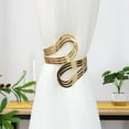 thumbnail image 1 of Lolmot Curtain Tiebacks Magnetic ,Metal Curtain Tiebacks,for Home Office Drapery Decorative Window Tie Backs Sheer Curtains Holders, 1 of 5