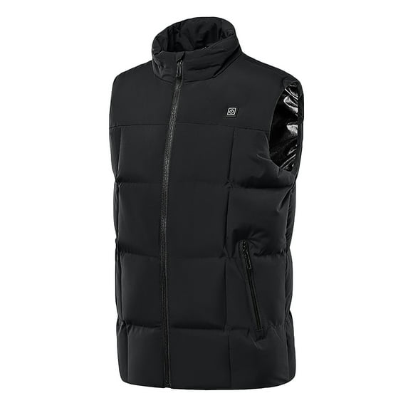 Lolmot Electric Heated Vest 9 Zones Intelligent Heating Clothing Outdoor Sports Warm Sleeveless Jacket for Men and Women