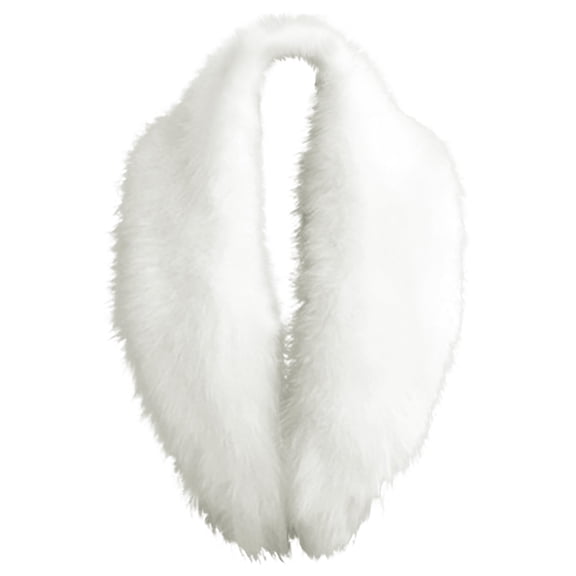 Lolmot Faux Fur Shawl for Women Winter Warm Soft Fluffy Fur Collar Scarf Shawl Shrug for Evening Party Wedding Prom