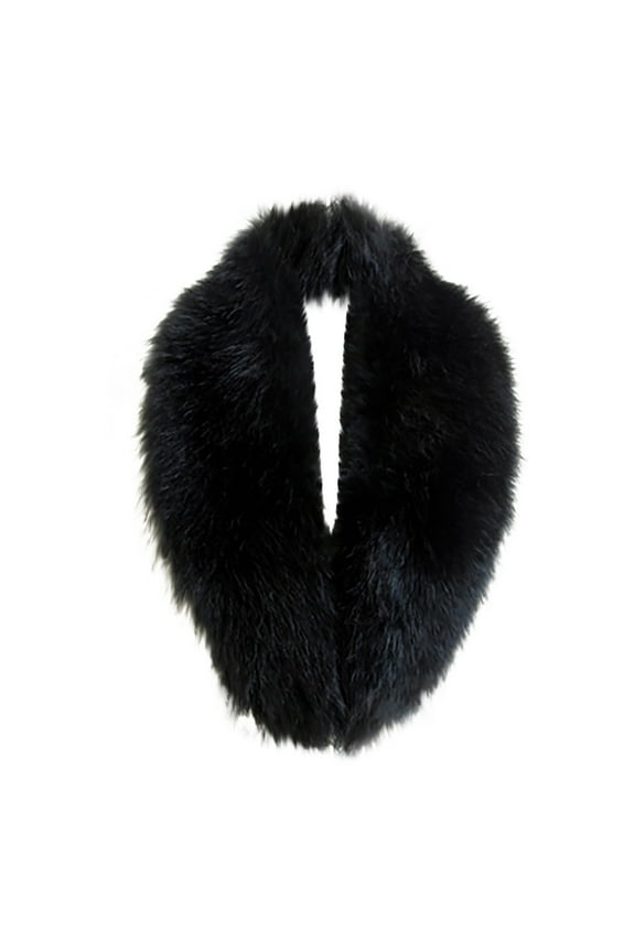 Lolmot Faux Fur Shawl for Women Winter Warm Soft Fluffy Fur Collar Scarf Shawl Shrug for Evening Party Wedding Prom