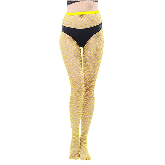 Lolmot Fishnets Tights for Women Fishnet Stockings High Waist Tights Mesh Stockings Pantyhose