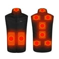 thumbnail image 1 of Lolmot Men Women Heating Vest Plus Size Winter Outdoor Warm Clothing Dual Control 9 Heating Zones Rechargeable Coat Lightweight Sleeveless Warm Jacket, 1 of 5