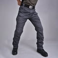 thumbnail image 1 of Lolmot Mens Cargo Pants Overalls Summer Autumn Outdoor Multi-Pocket Wear-Resistant Loose Plus Size Casual Pants Trousers Sweatpants, 1 of 3