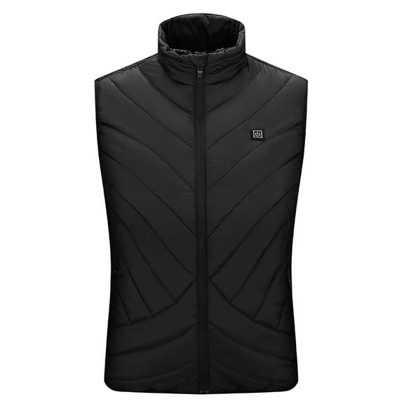 Lolmot Mens/Womens Heated Vest with 3 Temperature Control, 5 Heating Zones, Neck Heating Jacket Washable Electric Vest