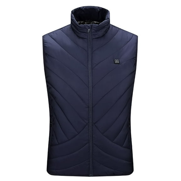 Lolmot Mens/Womens Heated Vest with 3 Temperature Control, 5 Heating Zones, Neck Heating Jacket Washable Electric Vest