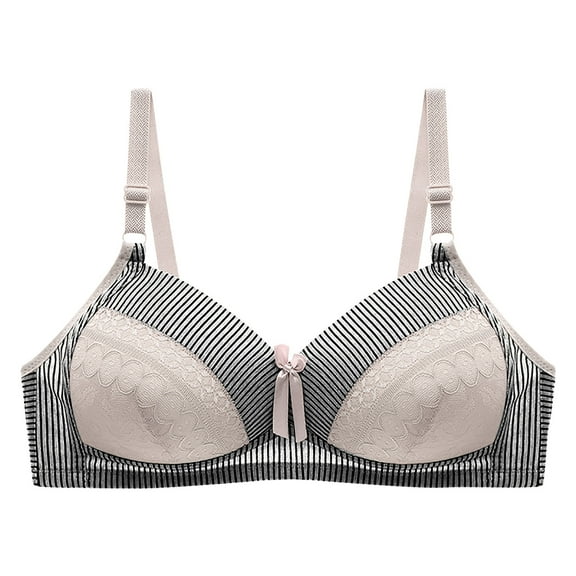 Lolmot Plus Size Bras for Women Smooth Molded Bra Full Cup Underwire Lingerie Comfortable Wear & Support Fashion Sexy Wirefree Push up Bra Everyday Soft Bras