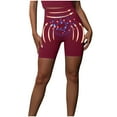 thumbnail image 1 of Lolmot Running Shorts for Women High Waisted Stretch Yoga Shorts Athletic Gym Workout Shorts Women Scrunch Butt Lifting Shorts, 1 of 5