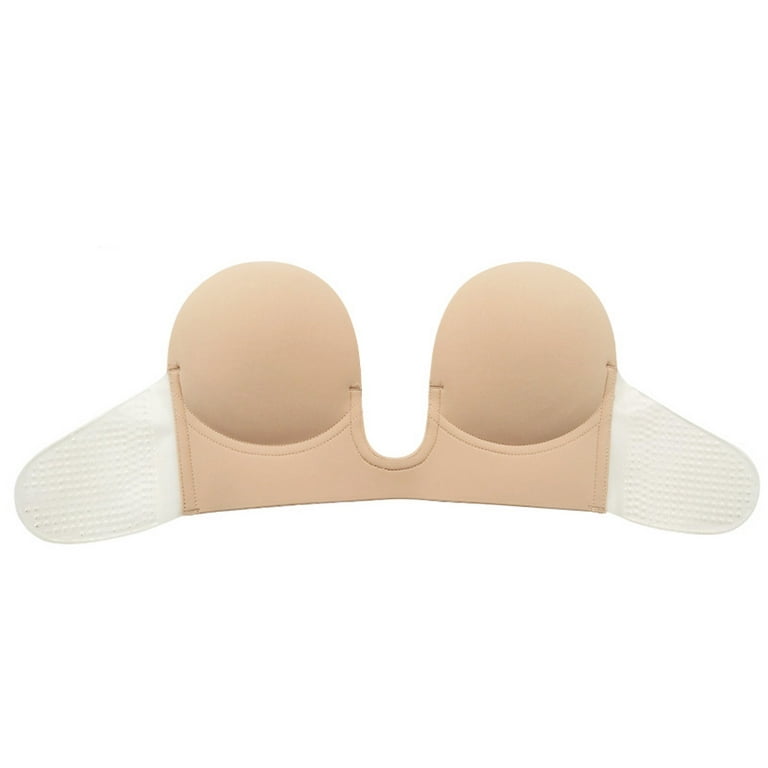 Strapless Silicone Deep U Bra Self-adhesive Gel Sticky Invisible