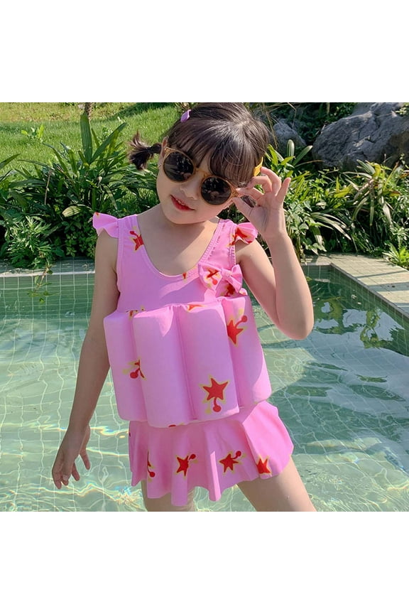 Up to 65 off!Lolmot Toddler Float Swimsuit Sleeveless Jumpsuit Swimwear, Kid Training Swim Vest, One Piece Swimwear and Water Wings with Adjustable Buoyancy Floaties for Beginners-Boys and Girls