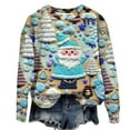 thumbnail image 1 of Lolmot Ugly Christmas Sweater for Women,Women's Santa Deer Ugly Christmas Sweater Pullover Tops Funny Holiday Sweater Sequins Ugly Xmas Sweater Gift for Women On Clearance, 1 of 3