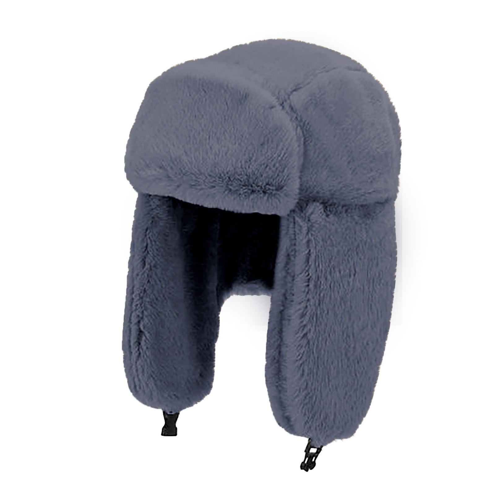 Cozy Plush Ushanka Hat With Adjustable Ear Flaps Cute Cartoon Design Lightweight And Warm Winter Accessory