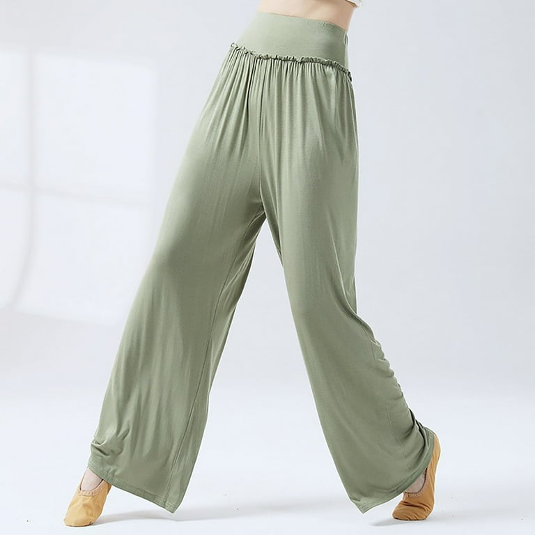 Lolmot Women's Casual Loose Wide Leg Pants Yoga Sweatpants Comfy