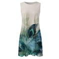 thumbnail image 1 of Lolmot Women's Casual Summer Sleeveless O-Neck Dresses Paisley Loose Plus Size Swing Tank Dress Hawaiian Beach Sundress with Pockets, 1 of 5