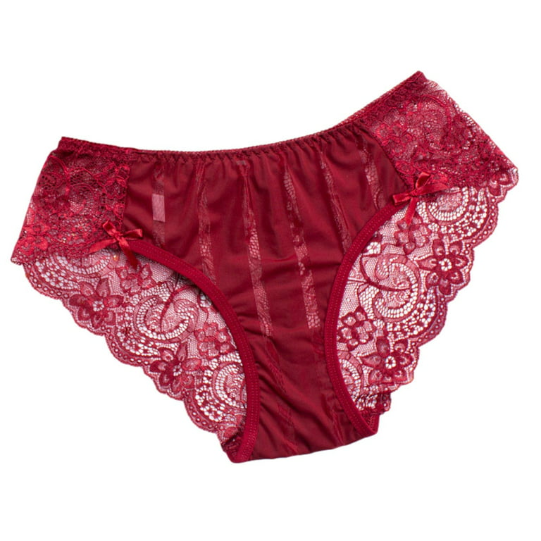 Buy Women Sexy Hipster Lace Panties Stretch Soft Silky Girls