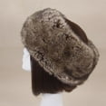 thumbnail image 1 of Lolmot Women's Hat, Hollow Top, Imitation Fur, Thickened Hat, Warm Hat Ring, Hood Cover, Plush Brimless Hat, 1 of 3