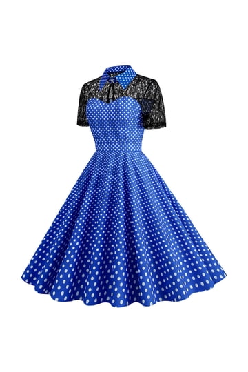 open lace back dress Rock Star of David Wrap Dress main image 0