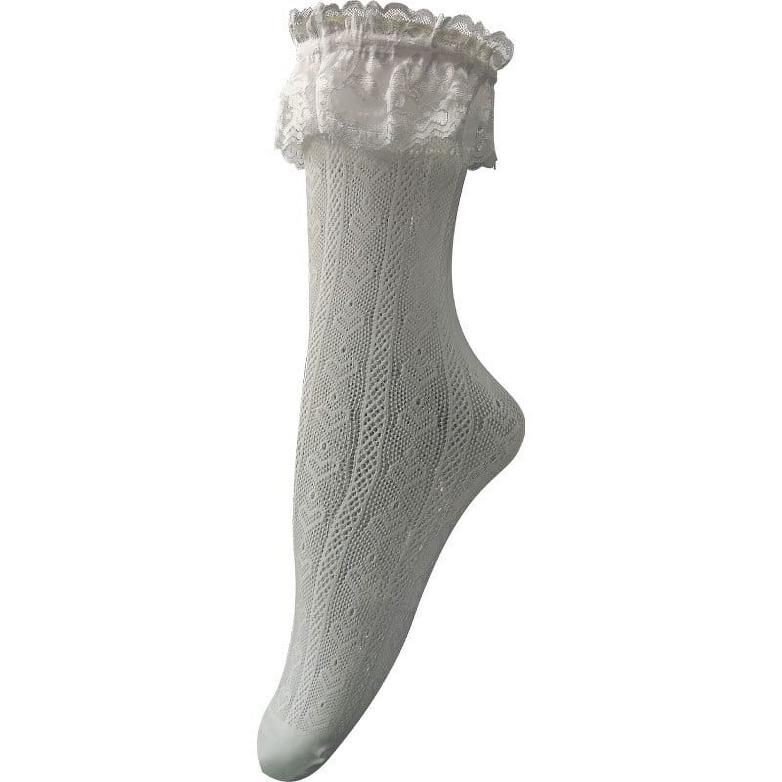 Dress Choice Women's 5 Pairs Toe Topper Socks Peep Toe Half Toe