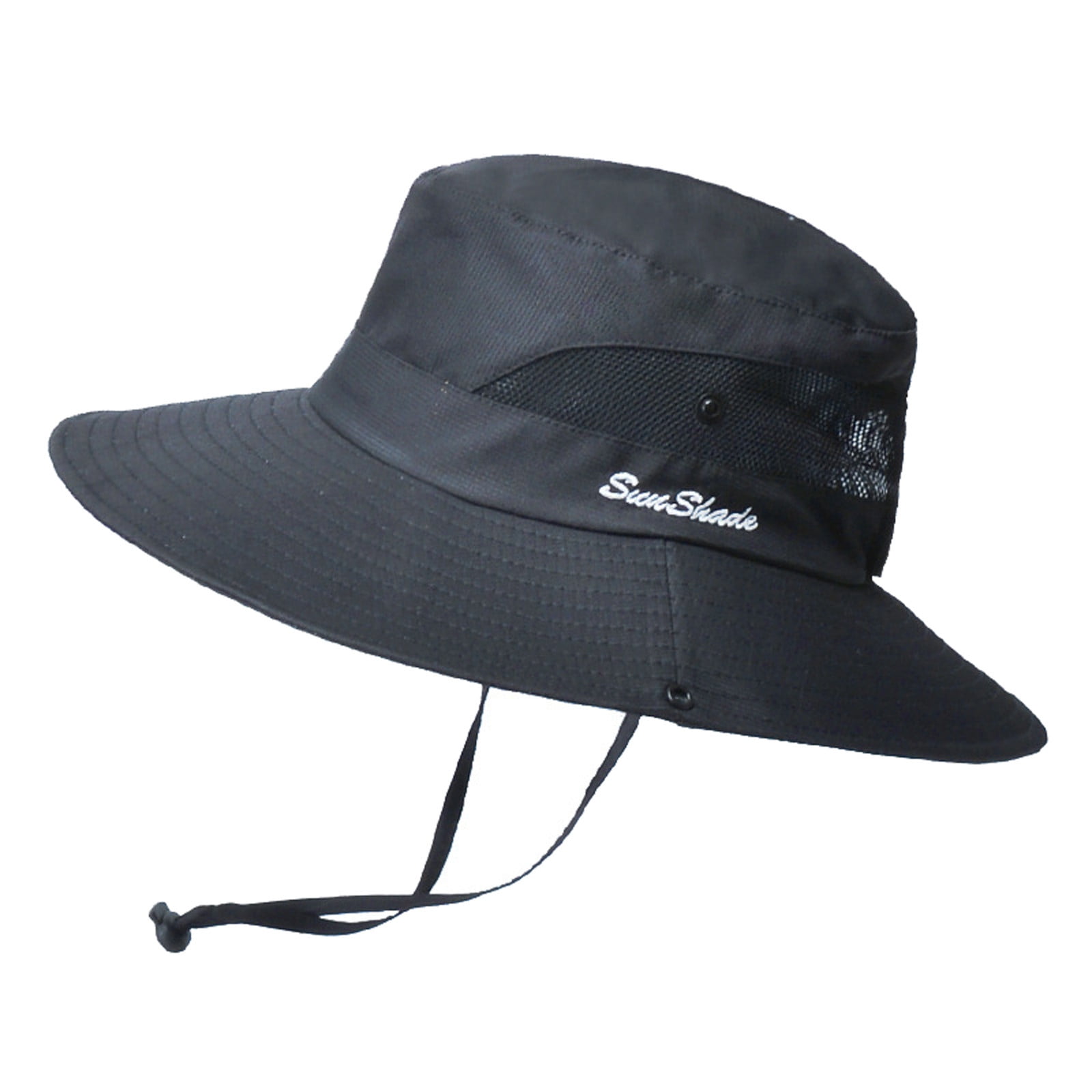 Cheap bucket hats with string sale