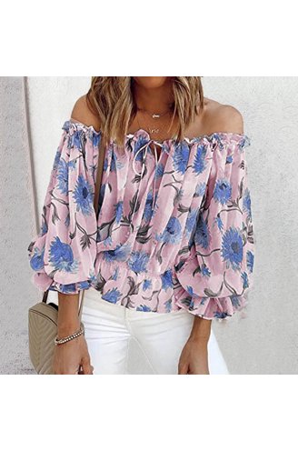Off Shoulder Tunic Top
