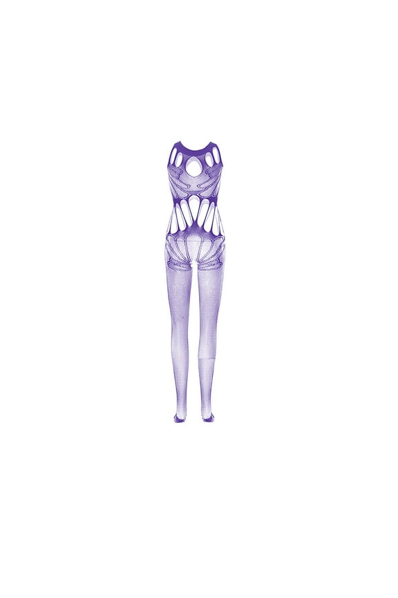 Under $5.00,Lolmot Womens Sexy Fishnet Bodysuit Sleeveless Cut Out Babydoll Bodysuit Crotchless Mesh Bodystockings One Piece Teddy Lingerie Nightwear