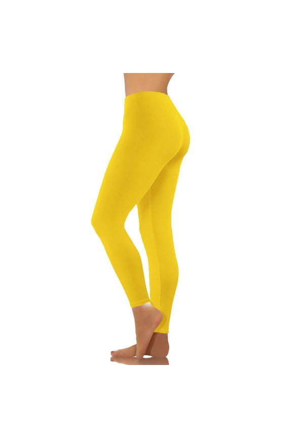 Workout Leggings for Women Fashion Casual Solid Color Ribbed Seamless Workout High Waist Athletic Pants Soft Comfy Elastic Compression Yoga Leggings