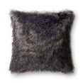 thumbnail image 1 of Loloi 22" Square Contemporary Poly Pillow in Black and Gray, 1 of 1