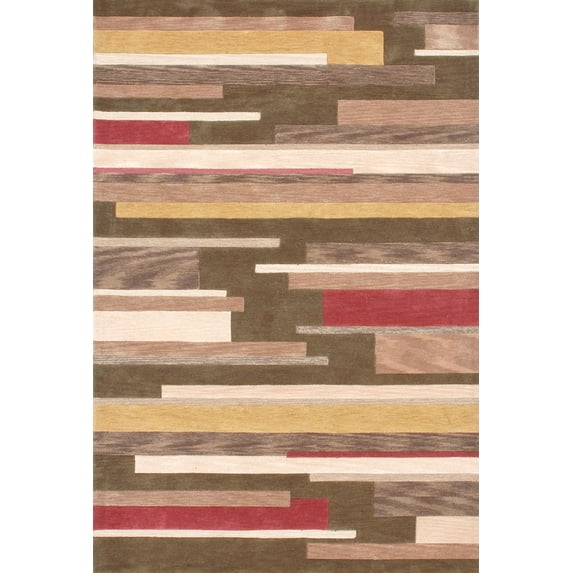 Loloi Abacus AC-02-Olive-Gold-5x8 Area Rug