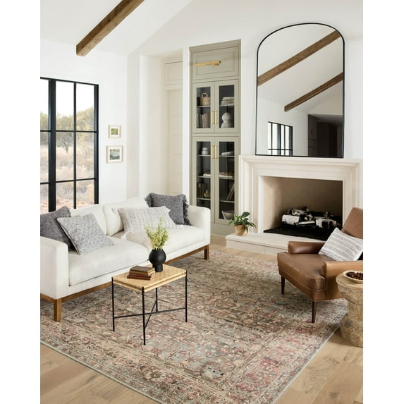 Loloi Adrian Ocean / Clay 8'-6" x 11'-6" Area Rug