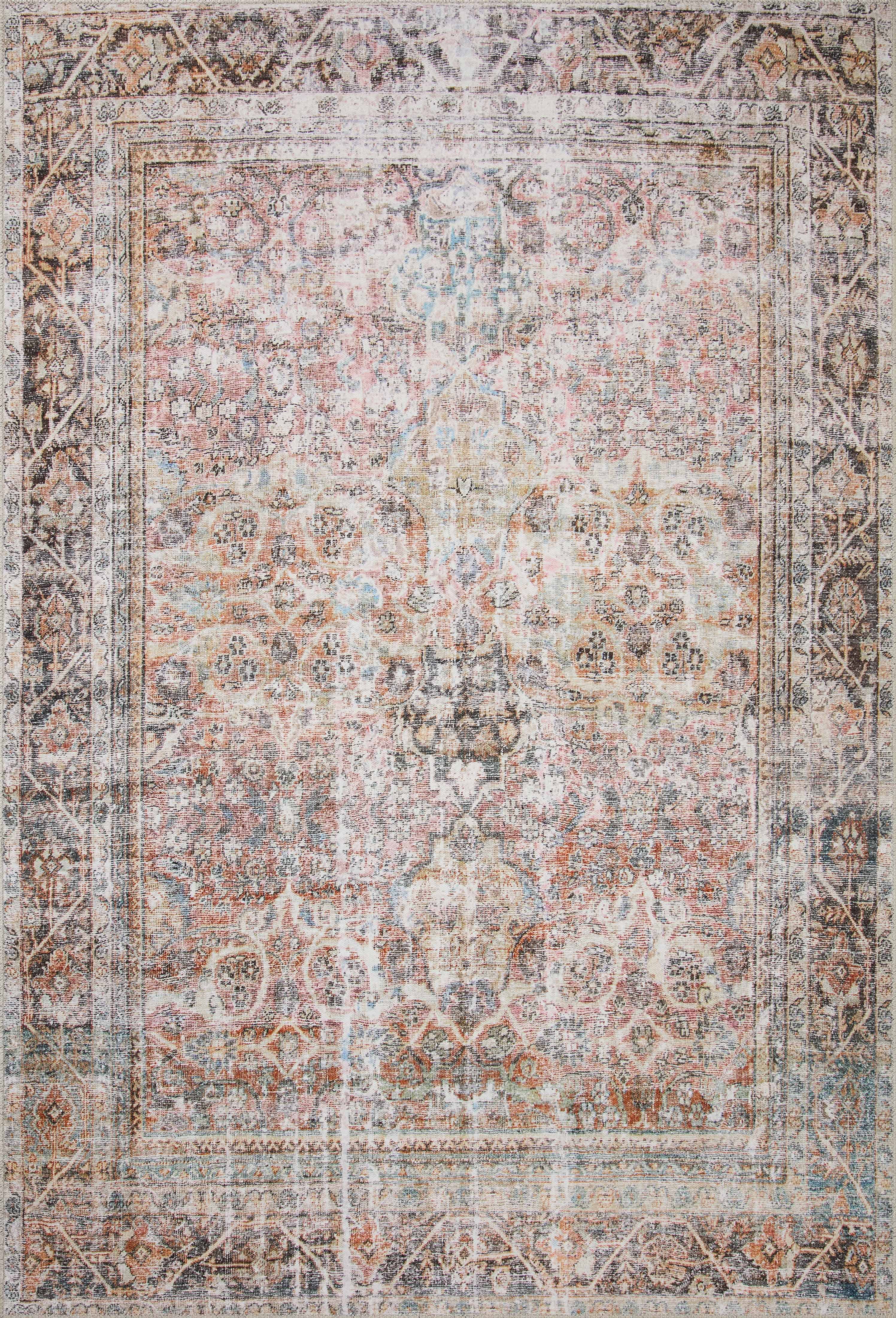 Adrian Charcoal Timeless Oriental Runner Rug 24" x 60"