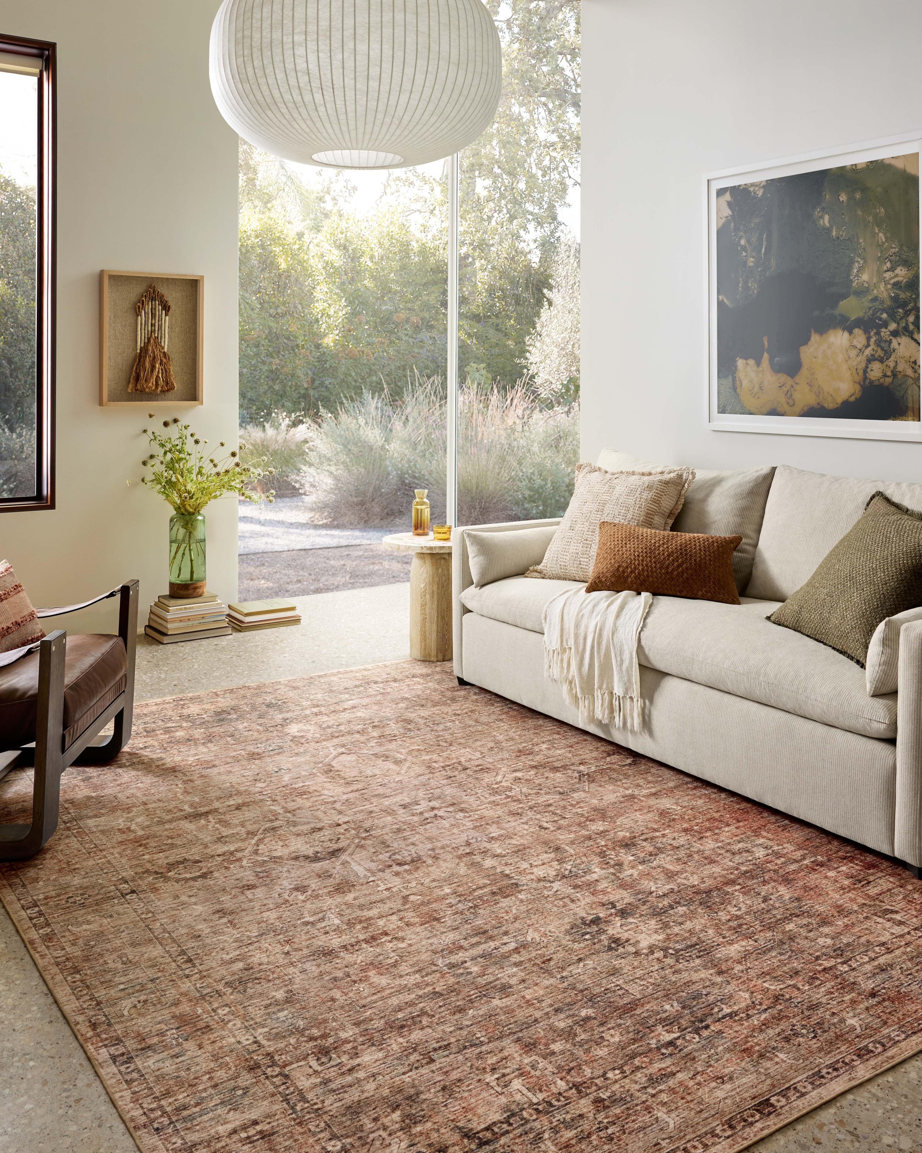 Loloi Anniston Washable Area Rug - Vintage Style - Pile Rug