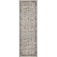 thumbnail image 1 of Machine Washable Runner Rug 2x12, Loloi Anniston Ivory / Stone (2'6" x 12'), 1 of 1