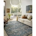 thumbnail image 1 of Loloi Anniston Lagoon / Natural Machine Washable Area Rug, 1 of 7