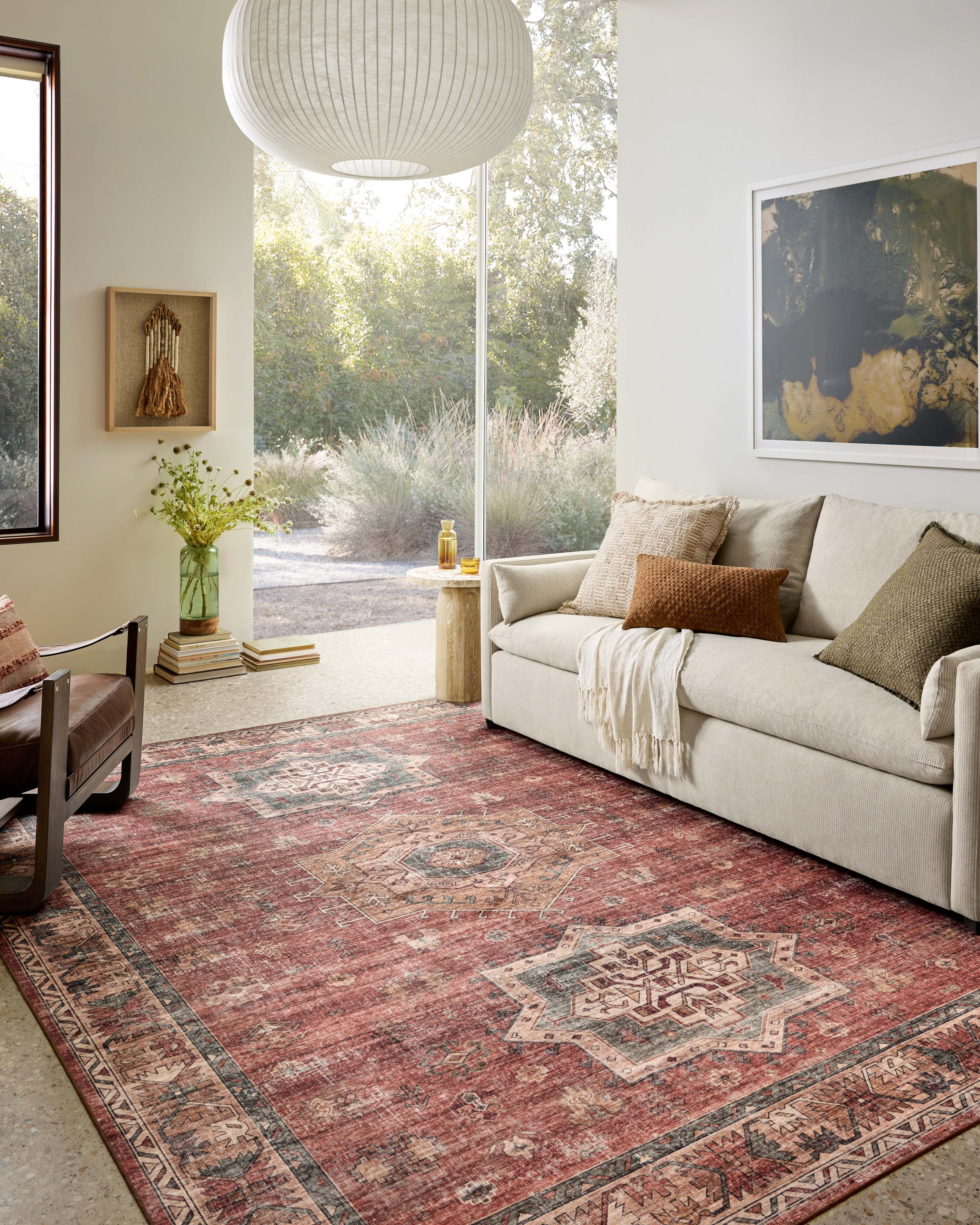 Loloi Anniston Spice / Multi Machine Washable Area Rug