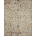 thumbnail image 1 of Loloi Axel Collection AXE-02 Silver / Spice, Abstract Area Rug 4'-0" x 5'-7", 1 of 4