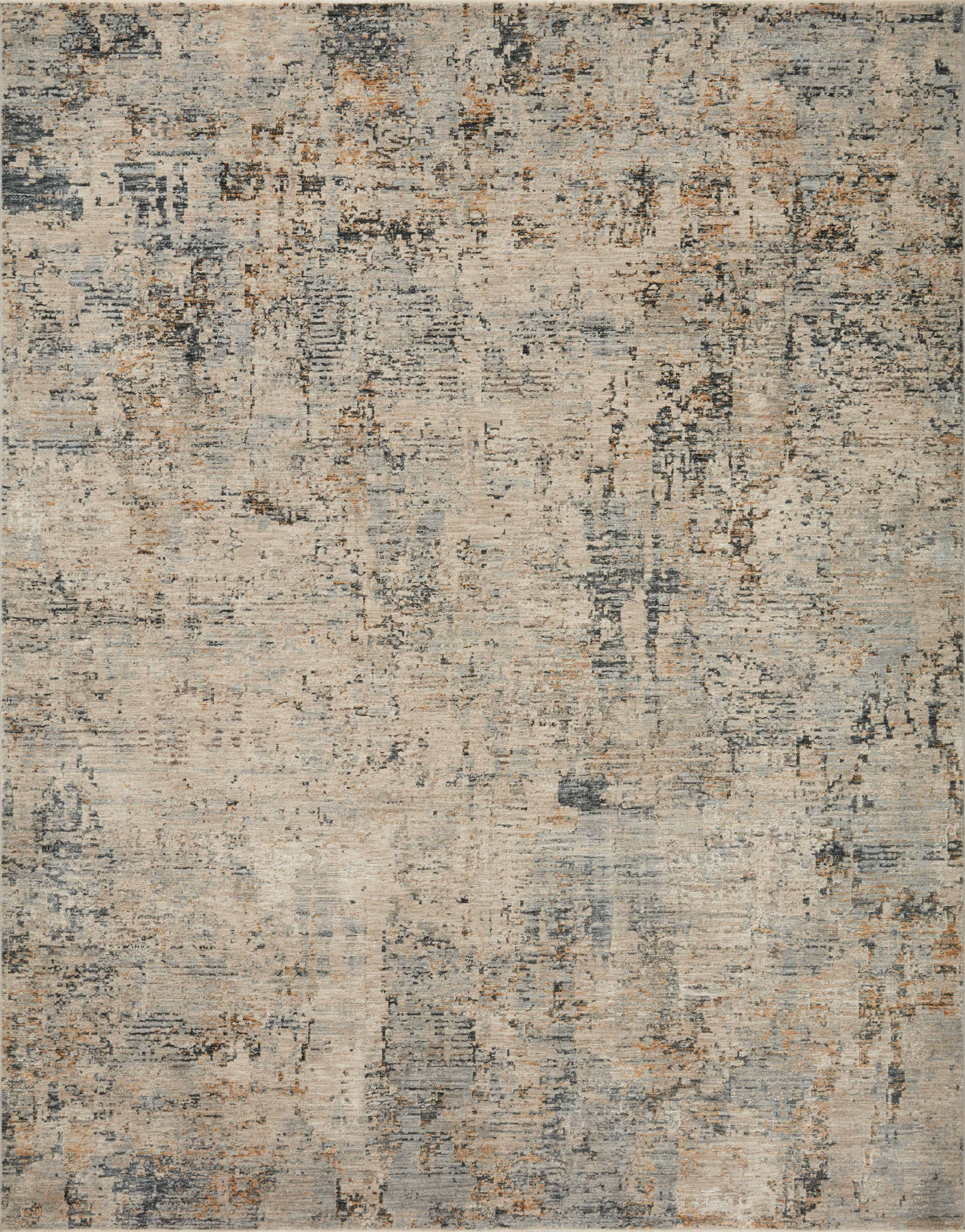 Loloi Axel Collection AXE-03 Beige / Sky, Abstract Area Rug 11'-6" x 15'-5"