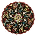 thumbnail image 1 of Loloi Azalea 3' Round Hand Tufted Wool Rug in Brown, 1 of 2
