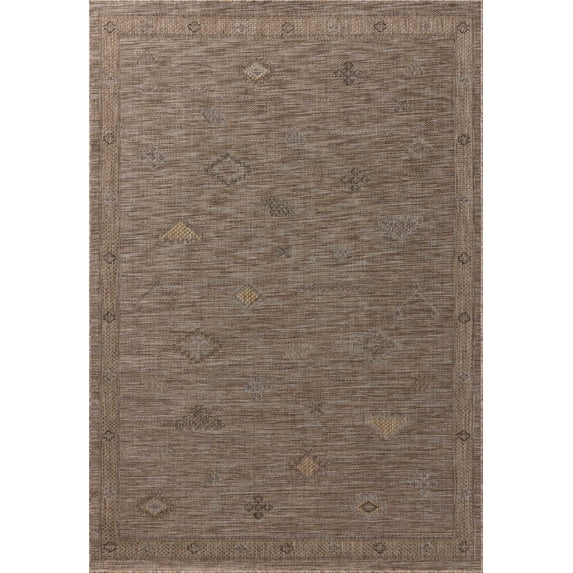 Loloi Birch Natural / Sand 7'-10" x 10' Indoor/Outdoor Area Rug