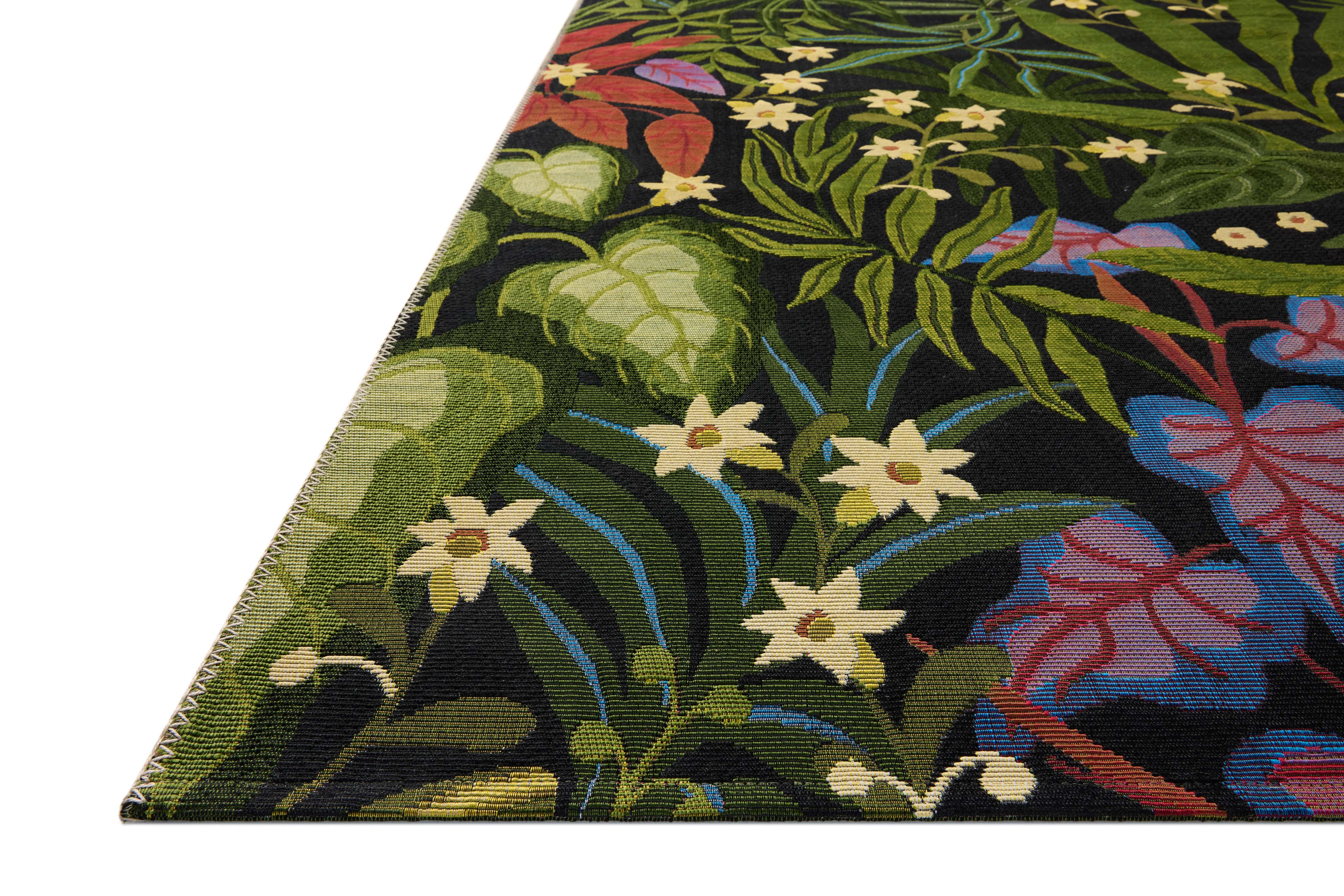 Loloi Botanical Onyx / Multi Indoor/Outdoor Area Rug