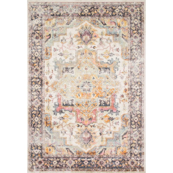 Loloi Clara 11'-6" X 15' Area Rugs With Ivory And Charcoal CLARCLA-01IVCCB6F0