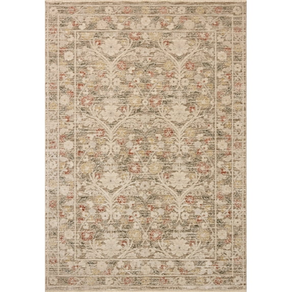 Loloi Clarisse Grey / Multi 6'-3" x 9'-6" Area Rug