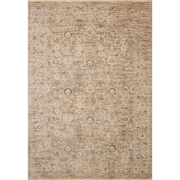 Loloi Clarisse Natural / Granite 18" x 18" Sample Rug