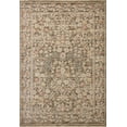 thumbnail image 1 of Loloi Clarisse Olive / Multi 18" x 18" Sample Rug, 1 of 5