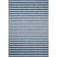thumbnail image 1 of Indoor Outdoor Rug 8x10, Reversible, Loloi Easton Denim / Ivory (7'10" x 10'), 1 of 7