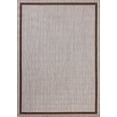 thumbnail image 1 of Indoor Outdoor Rug 7x9, Reversible, Loloi Easton Dove / Coffee (6'7" x 9'4"), 1 of 7