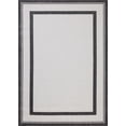 thumbnail image 1 of Indoor Outdoor Rug 5x8, Reversible, Loloi Easton Onyx / Ivory (5'3" x 7'6"), 1 of 7