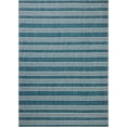 thumbnail image 1 of Indoor Outdoor Rug 7x9, Reversible, Loloi Easton Teal / Fog (6'7" x 9'4"), 1 of 7